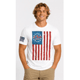 thumbnail image 1 of Rags of Honor Men's 250 Year Marker Flag Graphic Tee Shirt, Sizes S-2XL, 1 of 2