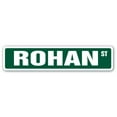 thumbnail image 1 of ROHAN Street Sign Childrens Name Room Sign | Indoor/Outdoor |  18" Wide, 1 of 5