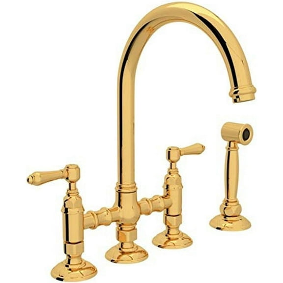 ROHL A1461LMWSIB-2 Kitchen FAUCETS, Italian Brass