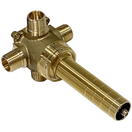 ROHL R1062BO, 1/2" 3 Way Concealed 4 Port Water Diverter