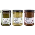 thumbnail image 1 of ROI Pesto Sauce Trio Set – Sun-Dried Tomato, Artichoke, and Fresh Ligurian Basil (Genovese DOP) Pestos – Italian Food Gift, Made in Italy – 6.3 oz (180g) Variety Pack, 1 of 6