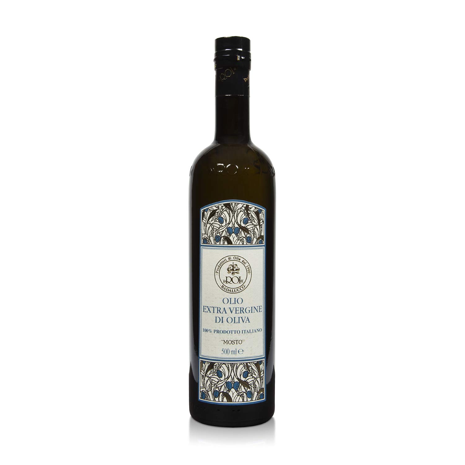 ROI Premium Ligurian Italian Extra Virgin Olive Oil First Cold Pressed 