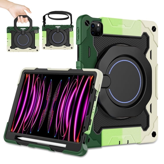 ROISKIN for iPad Pro 11 Case 4th 3rd 2nd 1st Generation (2022 2021 2020 2018) with Screen Protector for Boys[15ft Drop Protection] iPad Air Case 5th 4th Gen (2022 2020) 10.9 inch with 360 Stand