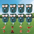 thumbnail image 1 of AMIAEDU 8-Pack Solar-Powered Animal Repeller,Ultrasonic, IP66 Waterproof,LED Light Repellent Device with Motion Detection for 33 Feet Ultra-wide Range, Suitable for More than 20 Animals, 1 of 7