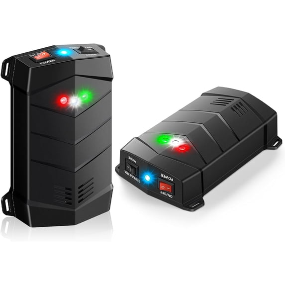ROJAX Rodent Repellent for Car Engines, 1/2 Pack, Anti Rodent for Car Engine, Mouse Blocker for Cars, Under Hood Rodent Repellent for Cars, Ultrasonic Pest Repeller with LED Strobe Lights