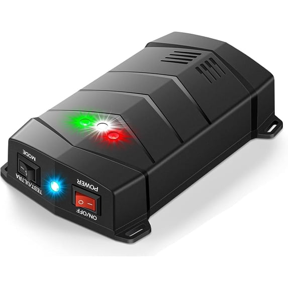 ROJAX Rodent Repellent for Car Engines, 1/2 Pack, Anti Rodent for Car Engine, Mouse Blocker for Cars, Under Hood Rodent Repellent for Cars, Ultrasonic Pest Repeller with LED Strobe Lights