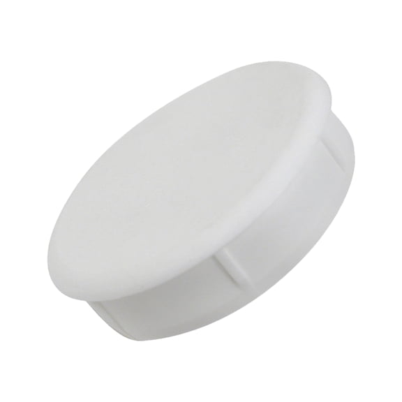 ROK Hardware 50 Pack 35mm (1-3/8") Plastic Hole Plug, White