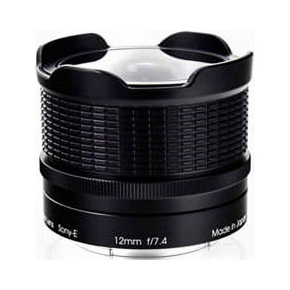 Rokinon - Fisheye lens - 12 mm - f/7.4 - Sony E-mount - for Sony Cinema Line; a VLOGCAM; a1; a1 II; a6700; a7 IV; a7 V; a7C II; a7CR; a7R V; a9 III