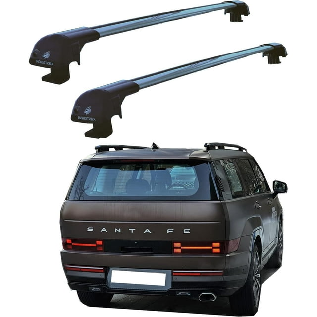 2024 Hyundai Santa Fe Cross Bars ROKIOTOEX Cobra Roof Rack Crossbars Fits 2024-2025 Hyunda-i Santa Fe