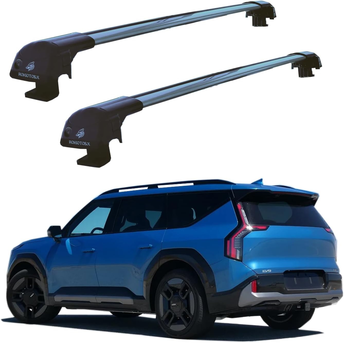 ROKIOTOEX Cobra Roof Rack Crossbars Fits 20242025 Kia EV9 Factory
