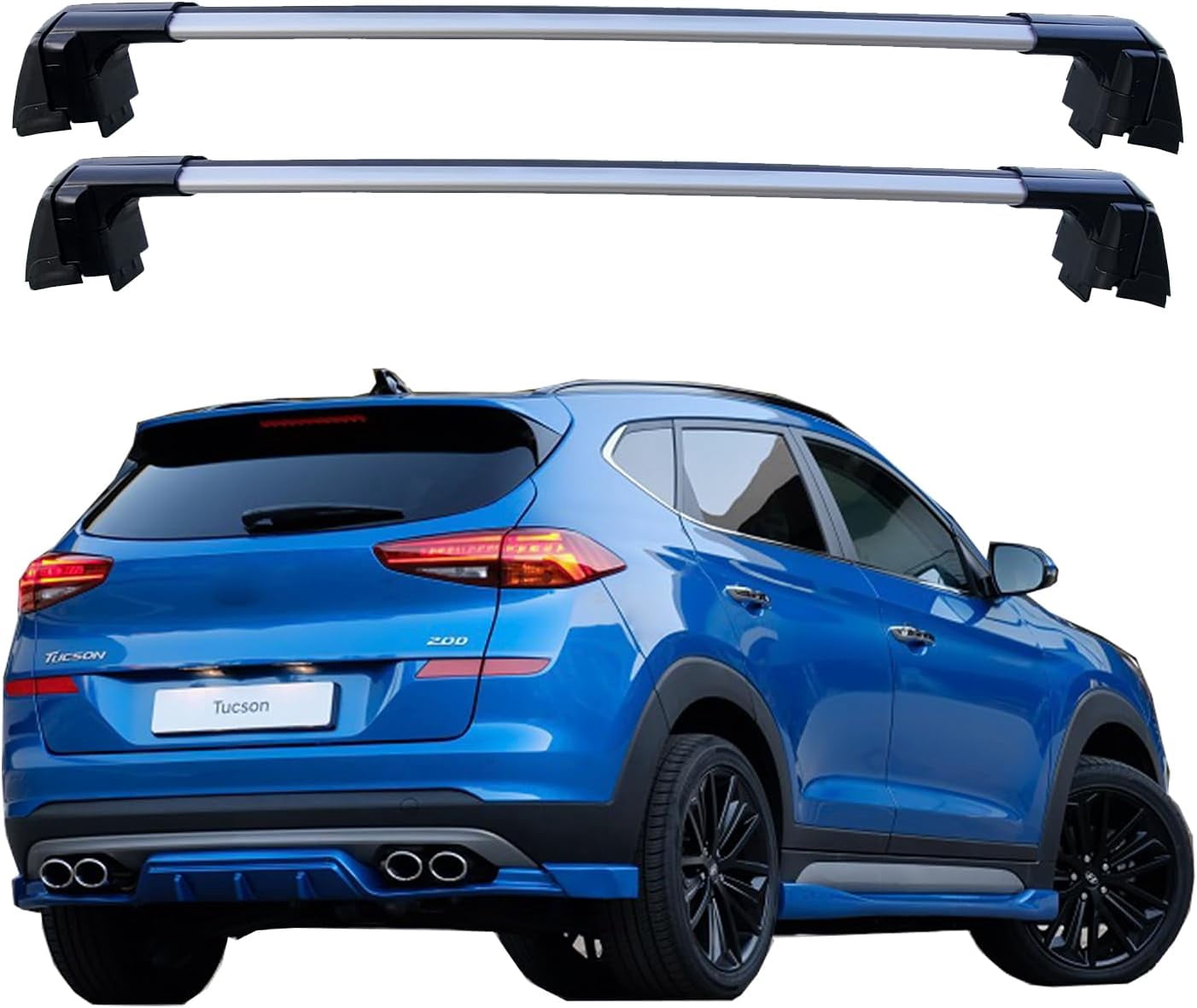 ROKIOTOEX Coyote Roof Rack Crossbars For 2016 - 2021 Hyunda-i Tucson
