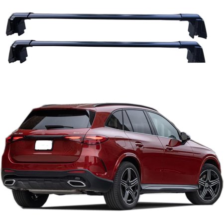 ROKIOTOEX Coyote Roof Rack Crossbars for 2023 2026 GLC Black Crossbars