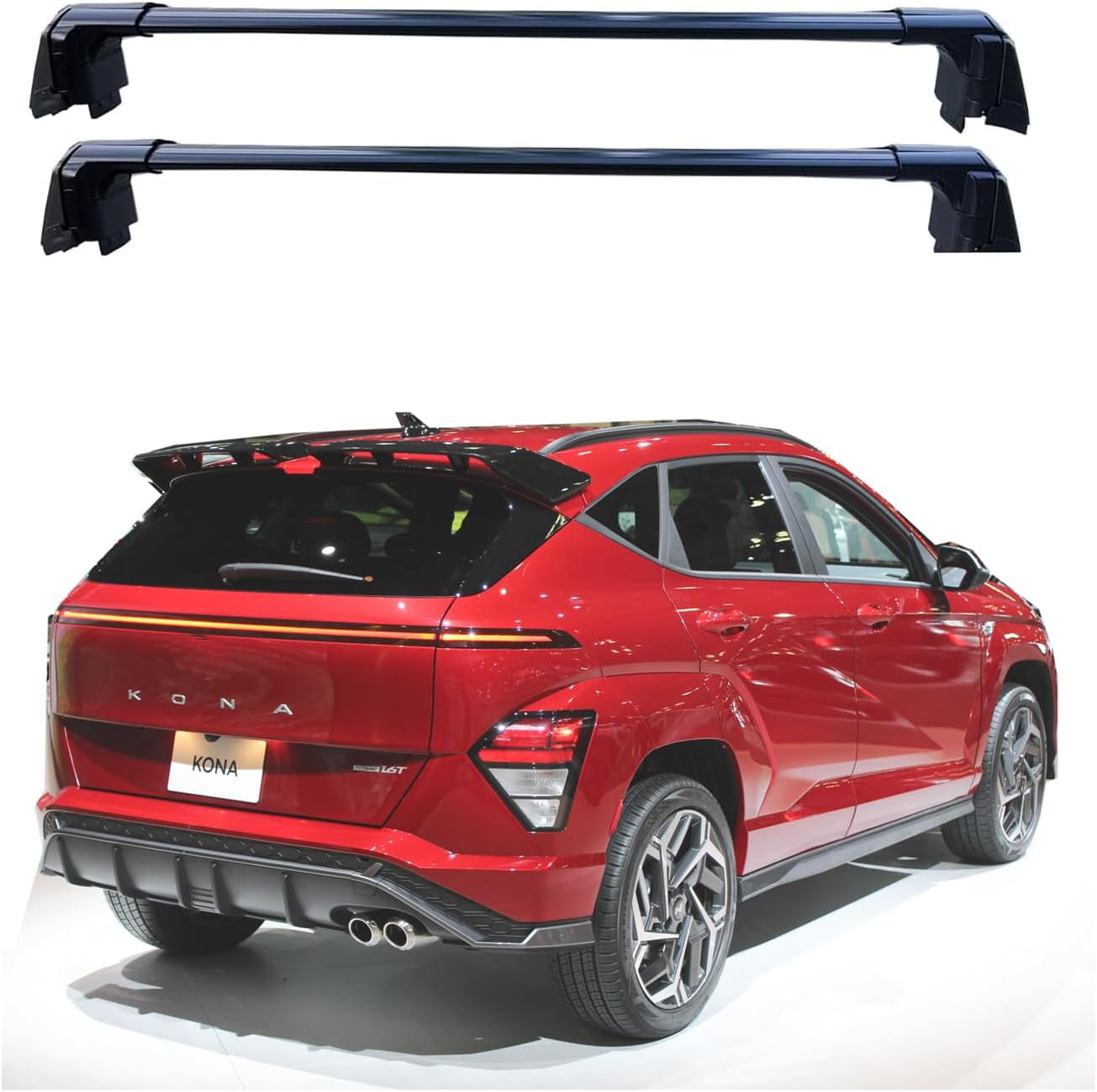 ROKIOTOEX Coyote Roof Rail Crossbars Fits 2018 - 2023 Hyunda-i Kona ...