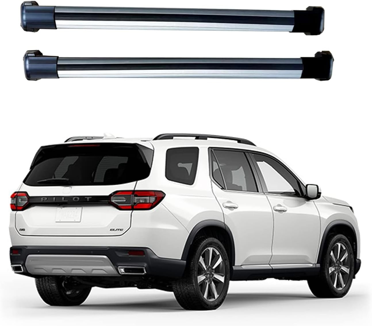 Roof Rack Rails KINGGERI 260lbs Cross Bars Roof Racks Compatible