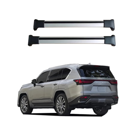 ROKIOTOEX Roof Rack Crossbars Fits Lexus 2021 - 2023 LX600 LX 600 Flush Cargo Carrier R6-22S