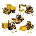 thumbnail image 1 of ROKR 3D Puzzle Engineering Vehicle Model Series Wooden Diy Kit(5 Kits), 1 of 6