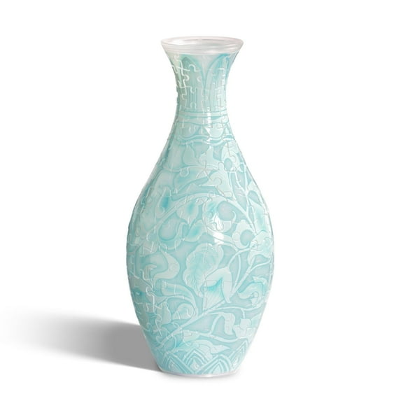 ROKR 3D Puzzle Vase with 160 3D Jigsaw Puzzle Pieces, Summer Blossoms Emerald Garden Building Block Toy for Adult, Christmas Birthday Gifts,for Housewarming Flower Arrangements & Home Decoration