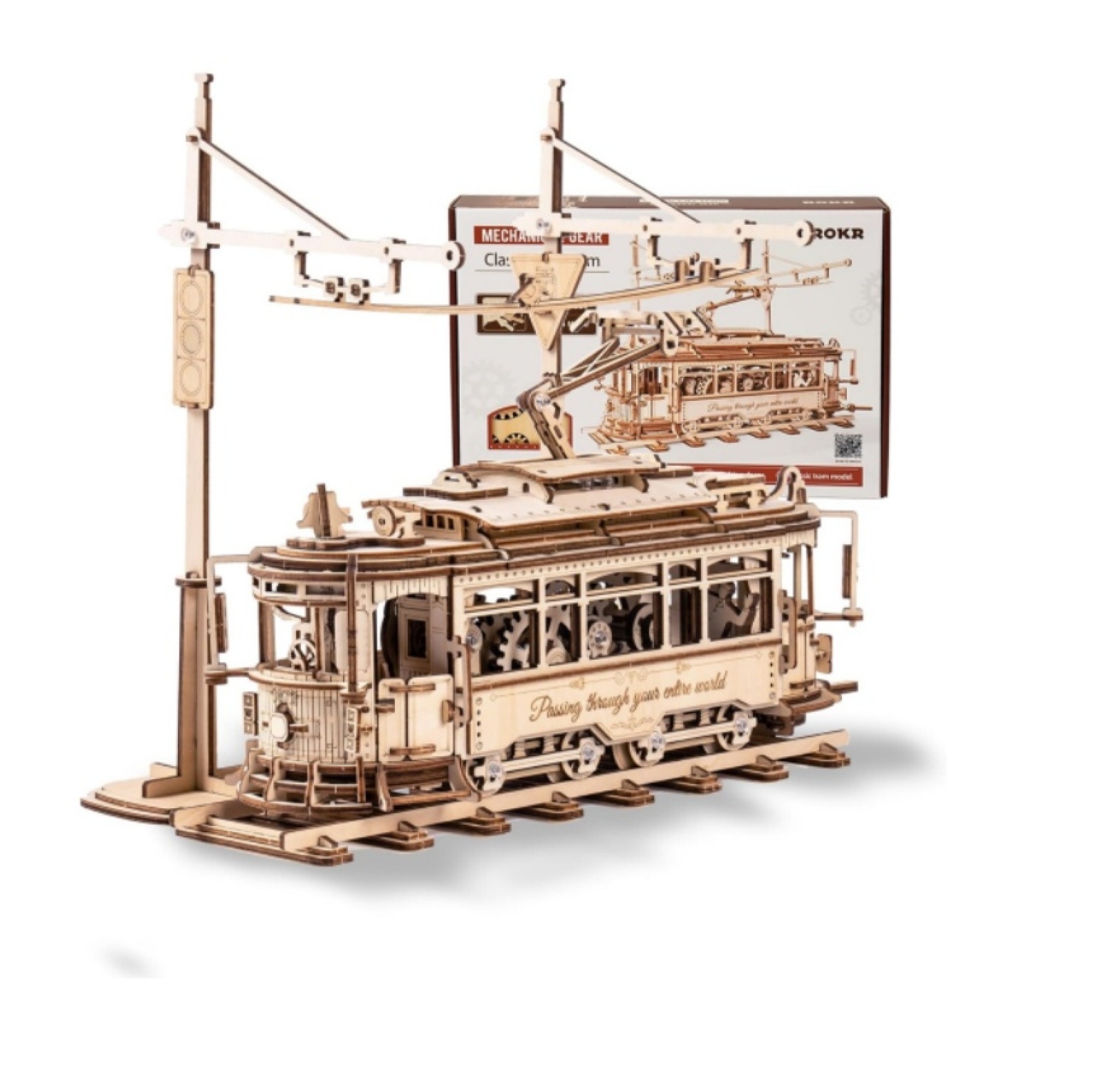 ROKR 3D Wooden Puzzles Model Car Kits for Adults to Build - Wooden Toy ...