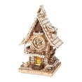 thumbnail image 1 of ROKR Cuckoo Clock Mechanical 3D Wooden Puzzle for Adult Kids Xmas Gift Toys, Wood, 1 of 5