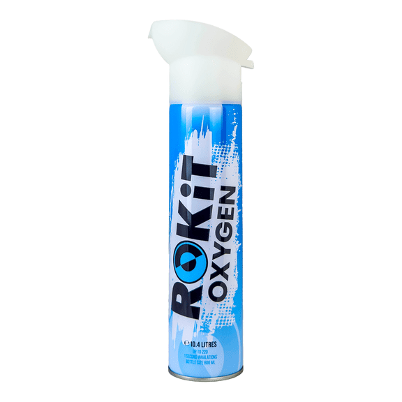 ROKiT Oxygen Portable Canister 10.4L  Outdoor, Safety, Sports, Aviation & Travel Use