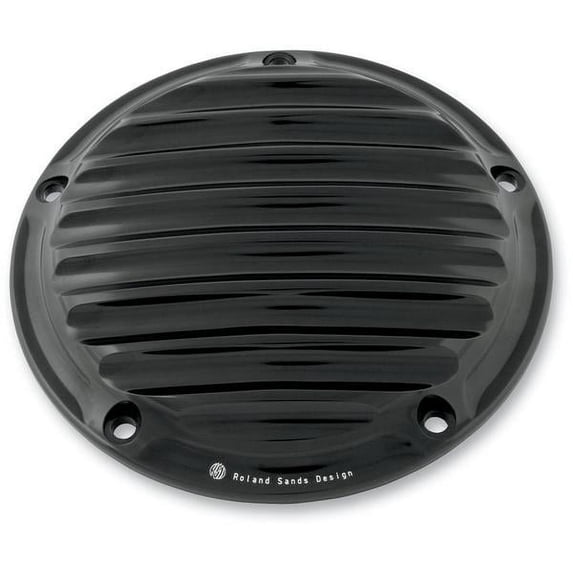 ROLAND SANDS DESIGN Nostalgia Derby Covers Gloss Black 0177-2011-B