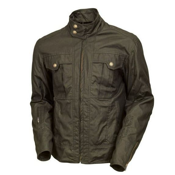 ROLAND SANDS DESIGNS APPAREL Kent Textile Jacket Olive Lg 0801-0231-1354