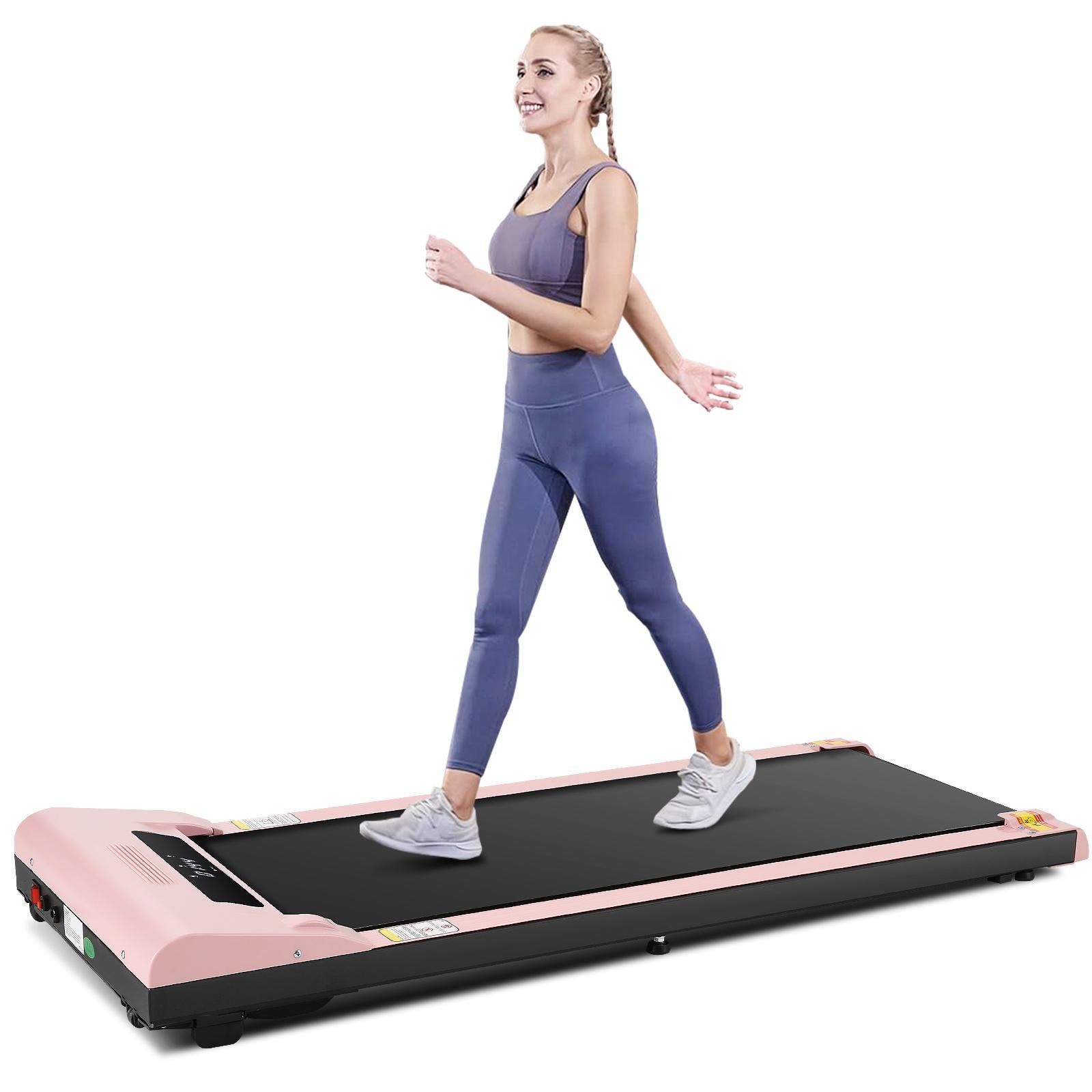ROLEAHU Walking Pad Treadmill, 300LBS Capacity Under Desk Treadmills