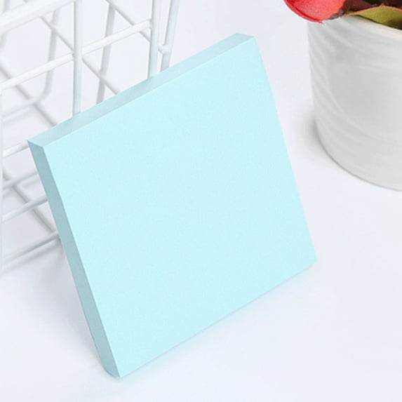 ROLKFUK Colorful Sticky Notes 3x3 Inches, Cute 100 Sheets, Small Adhesive Notes, Strong Adhesion Removable, Creative Sticky Notes for Sch-ool Office Home