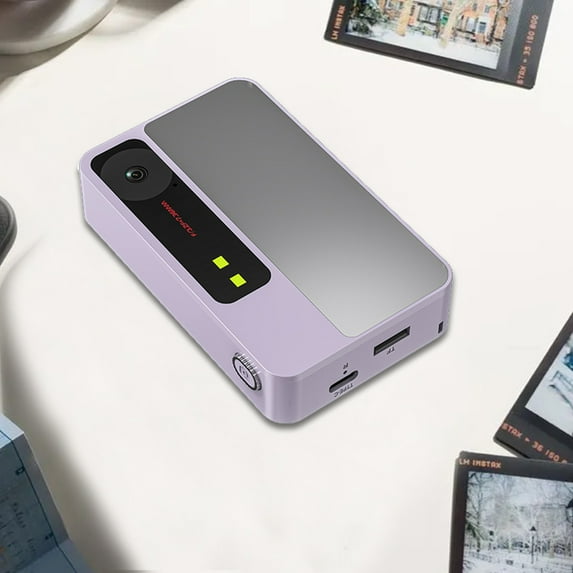 ROLKFUK Digital Camera-Pocket Point-and-Shoot Mini Camera,5MP Small Video Recorder with Memory Card,SD Card,Data Cable,for Gifts,on Save