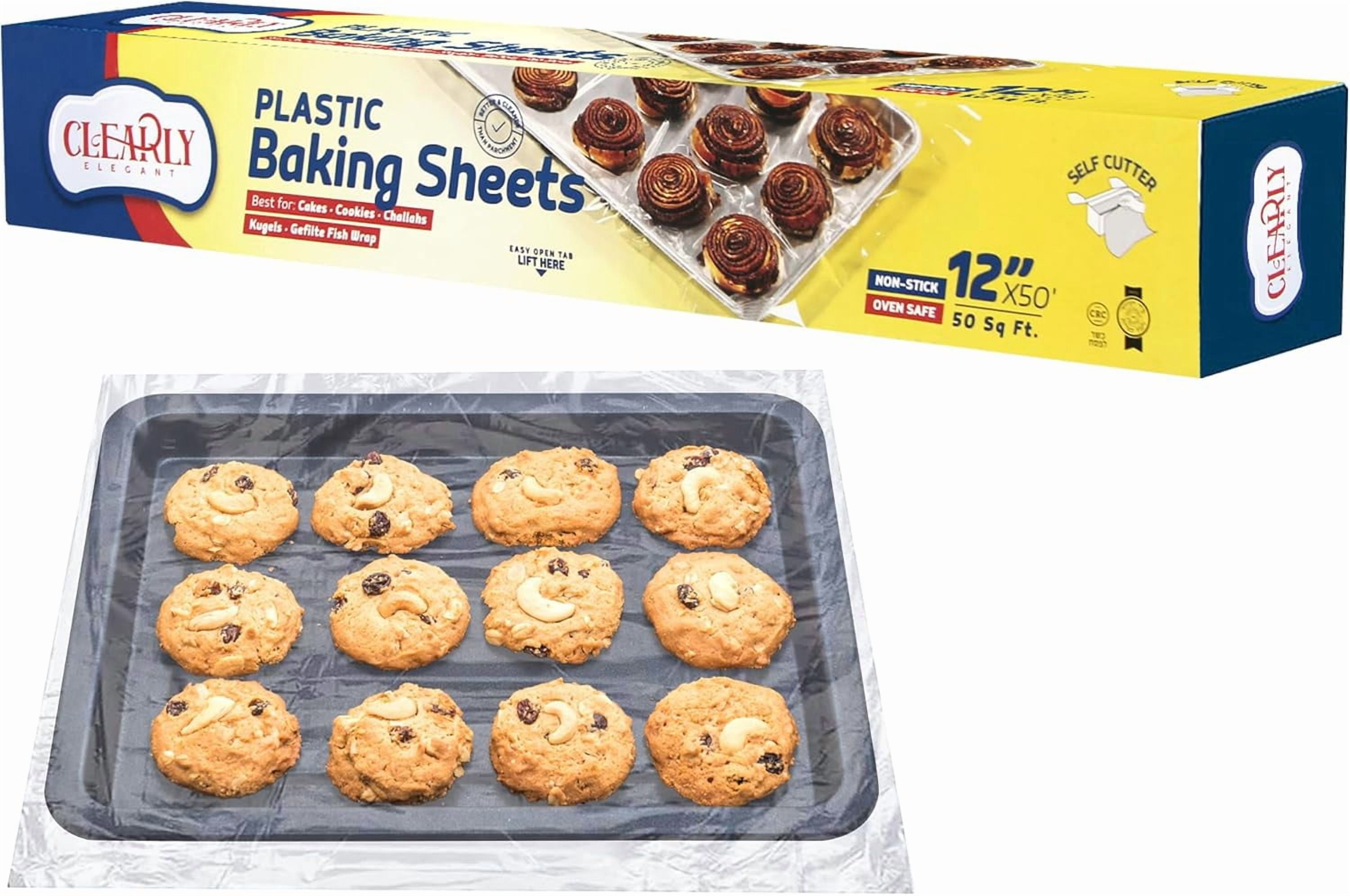Silicone Baking Mat Baking Paper Baking Sheet Plastic ROLL OF PLASTIC  BAKING PARCHMENT SHEETS NEW Non Stick Plastic