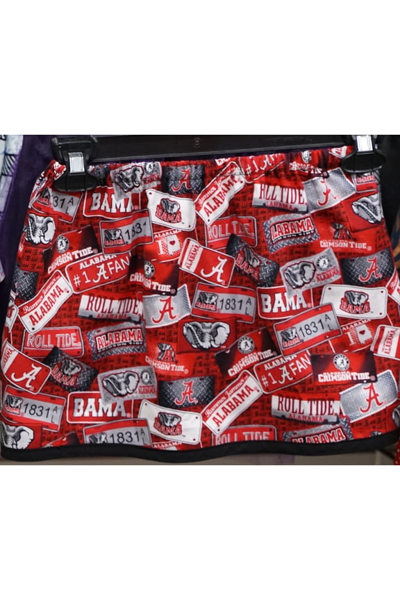 ROLL TIDE Sports Print Skirts