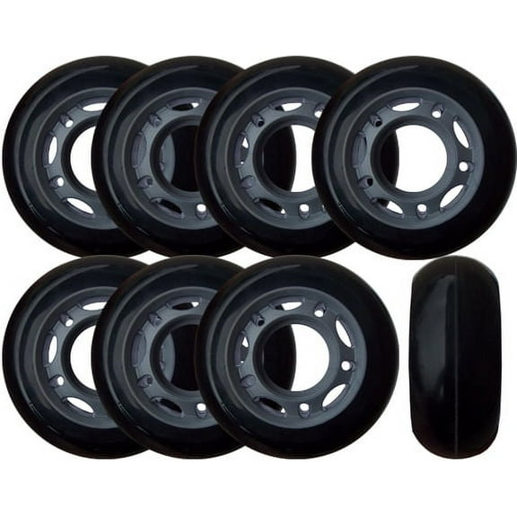 ROLLER HOCKEY GOALIE WHEELS 60mm 82a Set of 8 for Inline Skates