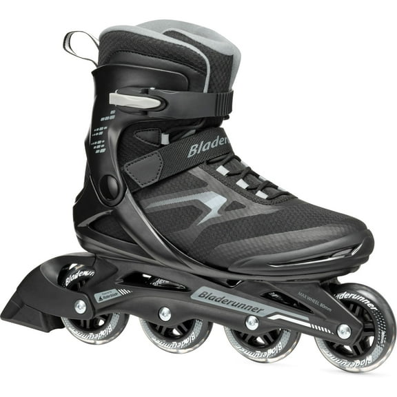 ROLLERBLADE Adult Male Advantage Pro XT Black/Silver Skates, Size: 13 (87B0T10200NH36-13)