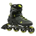thumbnail image 1 of ROLLERBLADE Adult Male Macroblade 80 Black/Lime Fitness Inline Skates, Size: 275 (071006001A1-275), 1 of 6