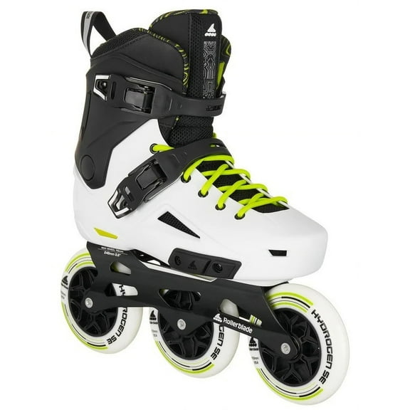 ROLLERBLADE Adult Unisex Lightning 110 White/Black Inline Skates, Size: 10