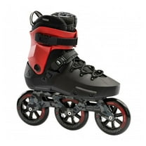 ROLLERBLADE Adult Unisex Twister 110 Inline Skates, Color: Black/Red, Size: 7/7.5
