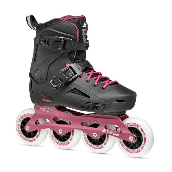 ROLLERBLADE Lightning 90 W, Color: Black/Sangria, Size: 9 (07372200Q78-9)