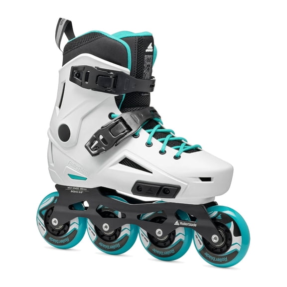 ROLLERBLADE Lightning W, Color: White/Aqua, Size: 9 (07372400100-9)
