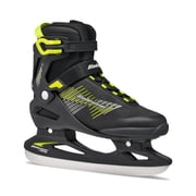ROLLERBLADE Men's Bladerunner Igniter Black/Lime Ice Skates, Size 9