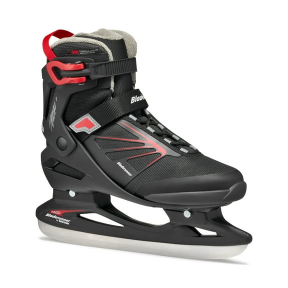 ROLLERBLADE Men's Bladerunner Igniter XT Black/Red Ice Skates, Size: 9