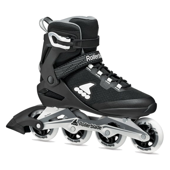 ROLLERBLADE Men's Macroblade 80 Black/Gray Skates, Size: 9/9.5