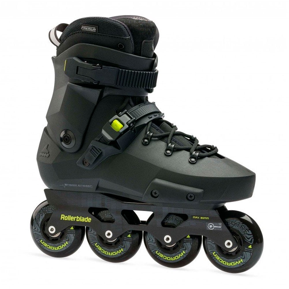 ROLLERBLADE Twister Xt, Color: Black/Lime, Size: 9/9.5 