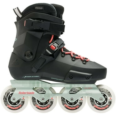 ROLLERBLADE Adult Female Twister XT W Black/Mint Skates, Size: 10/10.5
