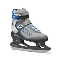 ROLLERBLADE Women's Bladerunner Igniter Silver/Blue Ice Skates, Size: 7