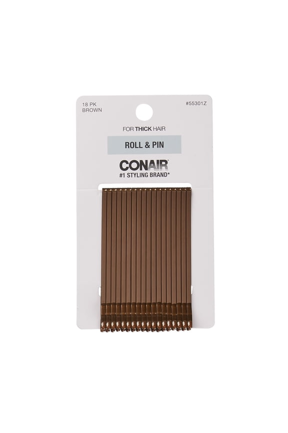 Brown Roller Pins - 18 Piece