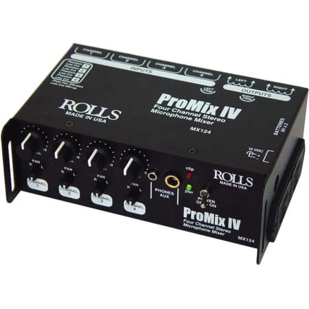 Rolls Pro-mix Iv Mx124 Audio Mixer (mx124)