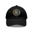 thumbnail image 1 of ROLLS ROYCE Dad Hat with Leather Patch (Round), 1 of 4