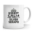 thumbnail image 1 of ROLLS-ROYCE SILVER SERAPH Keep Calm and Drive Coffee Tea Ceramic Mug Office Work Cup Gift 15 oz, 1 of 3