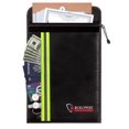 thumbnail image 1 of ROLOWAY Fireproof Document Bag (15 x 11 inch) with 2 Pockets & Waterproof Zipper, Fireproof Money Bag, Fire Safe Bag with Reflective Strip, Fireproof Envelope for Cash, Legal Documents Safe (Black), 1 of 6