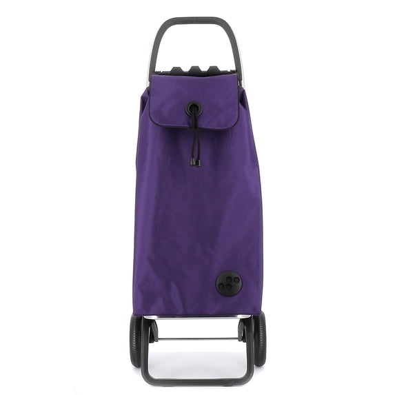 ROLSER I-Max MF 2 Wheel Foldable Shopping Trolley - Purple